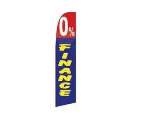 0% Finance Swooper Feather Flag