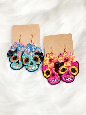 Beaded Sugar Skulls