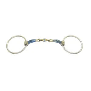 Bombers Elliptical Lozenge 38 Comfy Loose Ring Snaffle