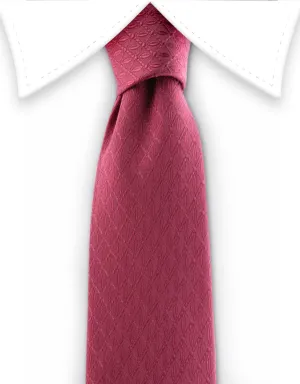 Boy's Coral Silk Tie