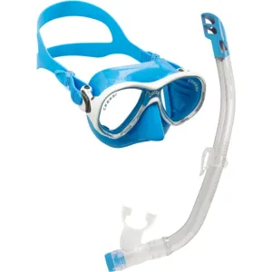 Cressi Marea VIP Jr Mask & Snorkel Set Kids - Blue