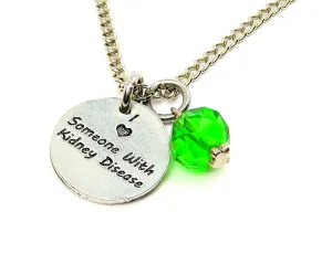 I Love Someone With Kidney Disease Single Charm Necklace