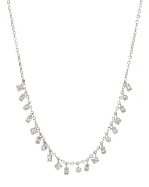 LUV AJ - Mixte Shaker Necklace in Silver