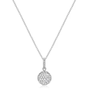 Mesa CZ Sphere CZ Pendant | 3ct