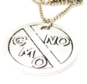 No GMO Large Single Charm Necklace